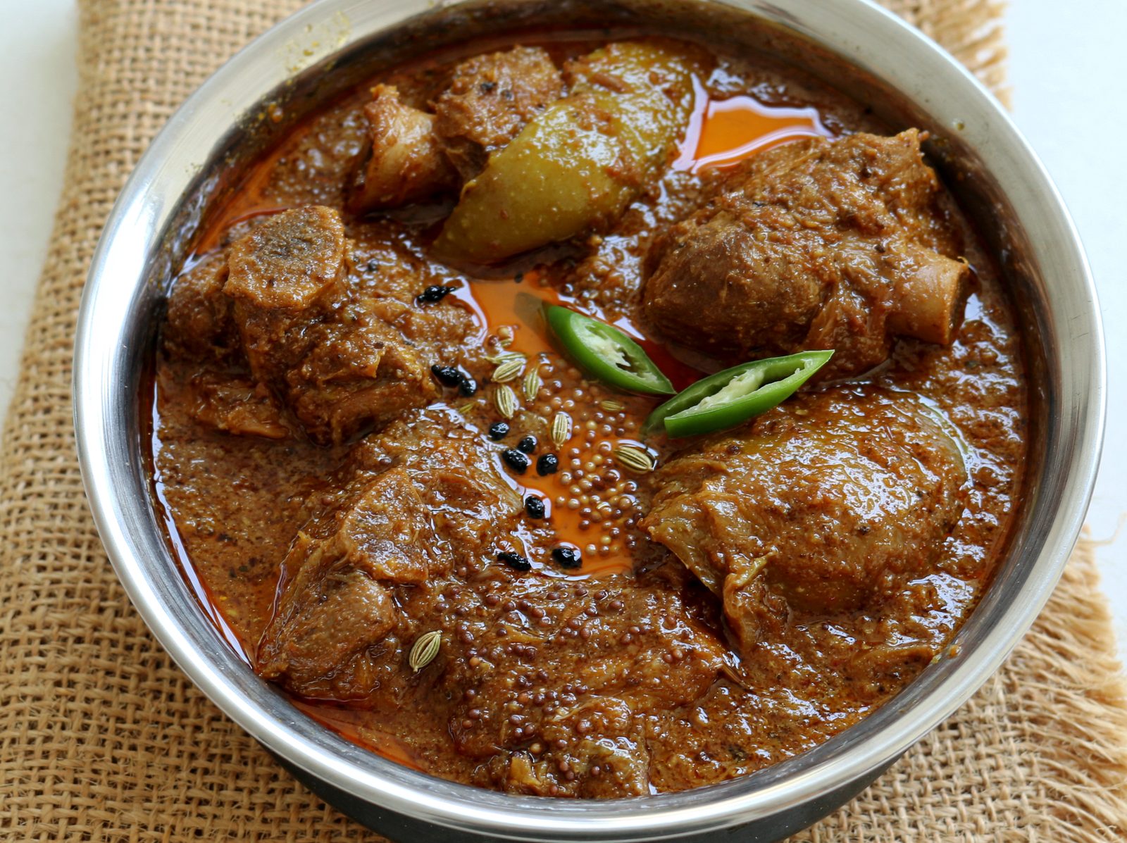 Sindhi Achar Gosht