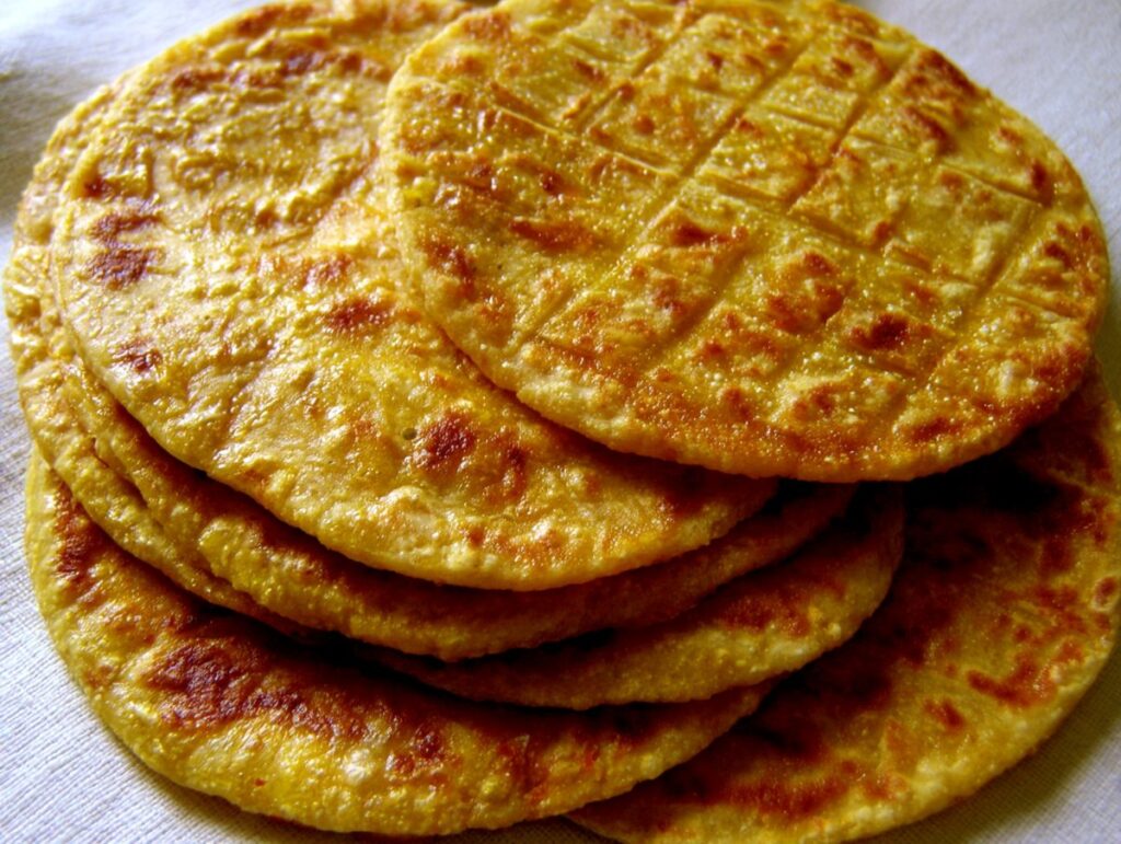 Sheermal — a mildly sweet saffron-milk flatbread of Awadh, Lucknow, Mughal Corridor