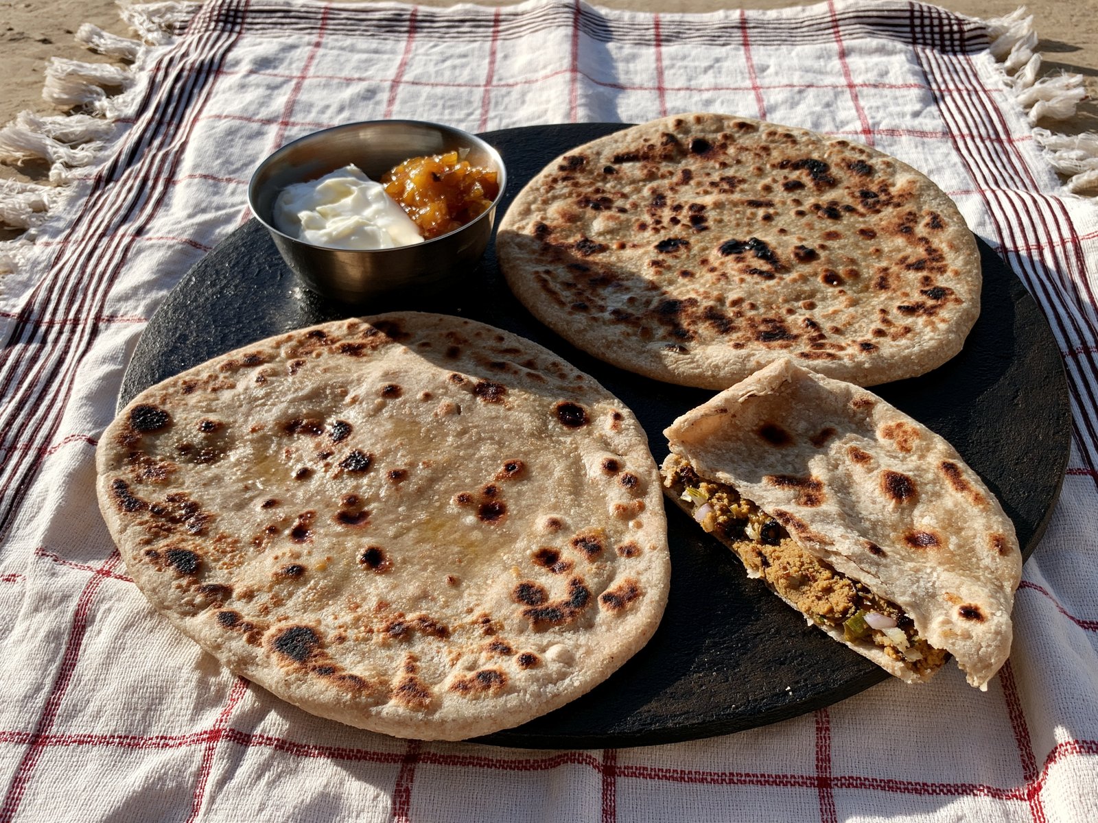 Sattu ka Paratha